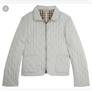 Burberry Brit Grey Quilted Jacket